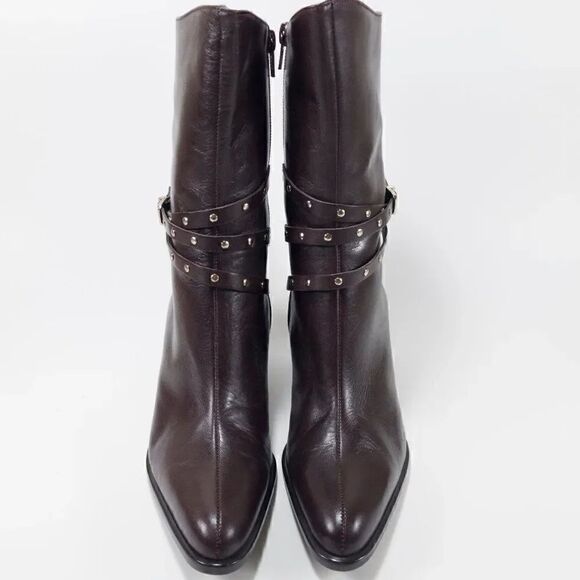 A. Marinelli Shoes - A Marinelli Healed Leather Boots - Size 7.5M
